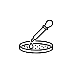 Illustration for bacteria cultivation technology